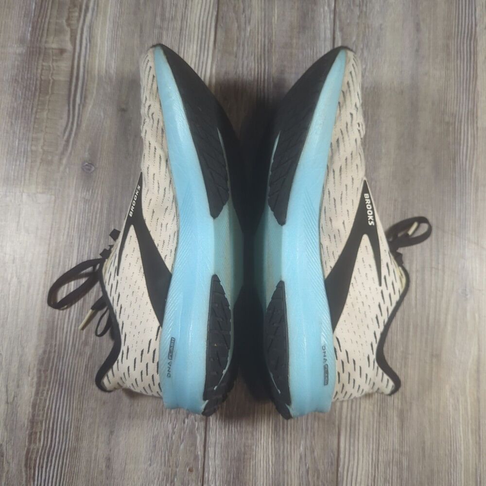 **READ** Brooks Womens Hyperion Tempo 1203281B129 White Blue Running Size 8.5 B - Picture 10 of 15